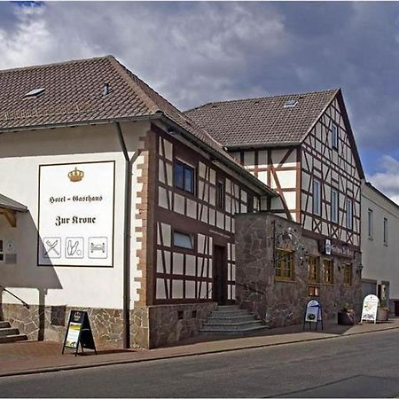 Hotel Zur Krone Ronneburg  ภายนอก รูปภาพ