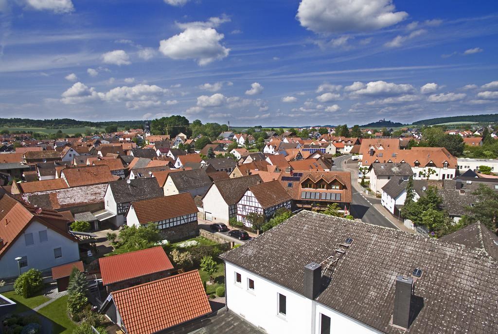 Hotel Zur Krone Ronneburg  ภายนอก รูปภาพ